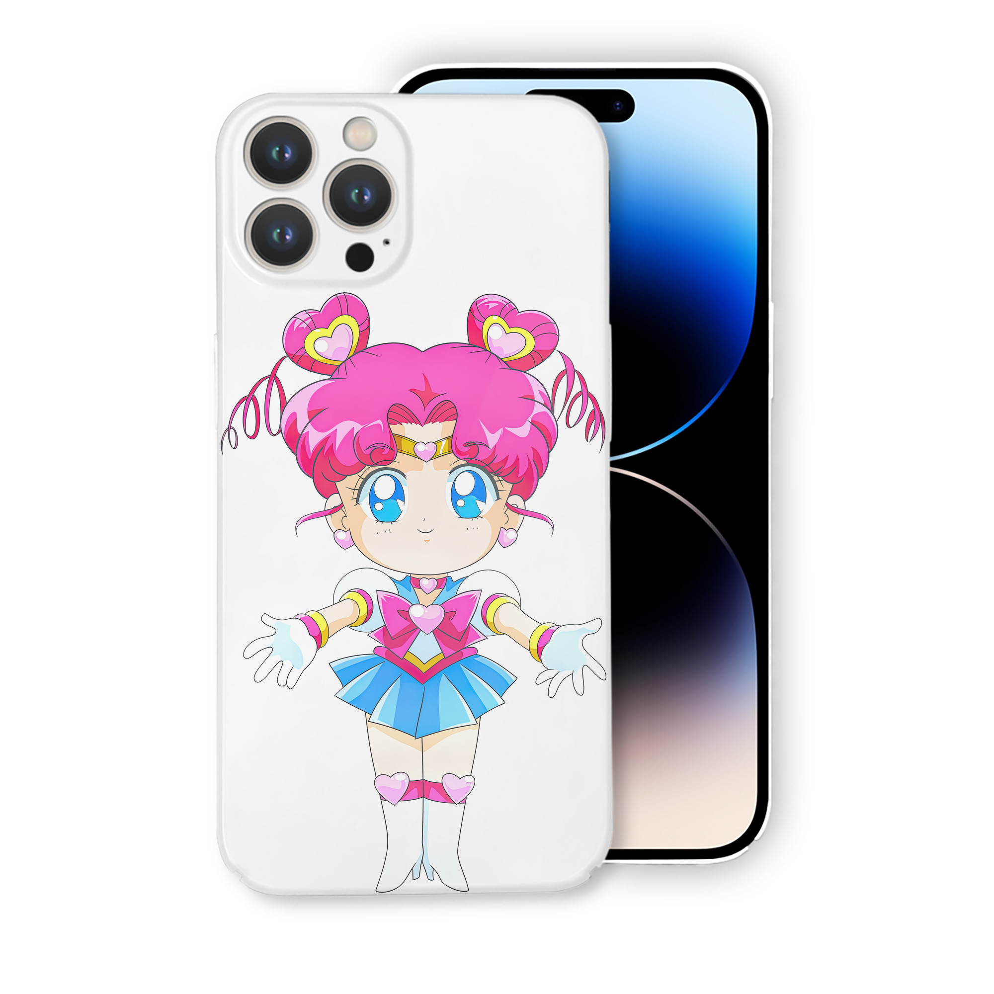 （画像用） 美少女戦士セーラームーン ちびうさ Sailor Moon Chibiusa Tsukino Usagi Small Lady Serenity 【iPhone 14シリーズ対応】ハードケース